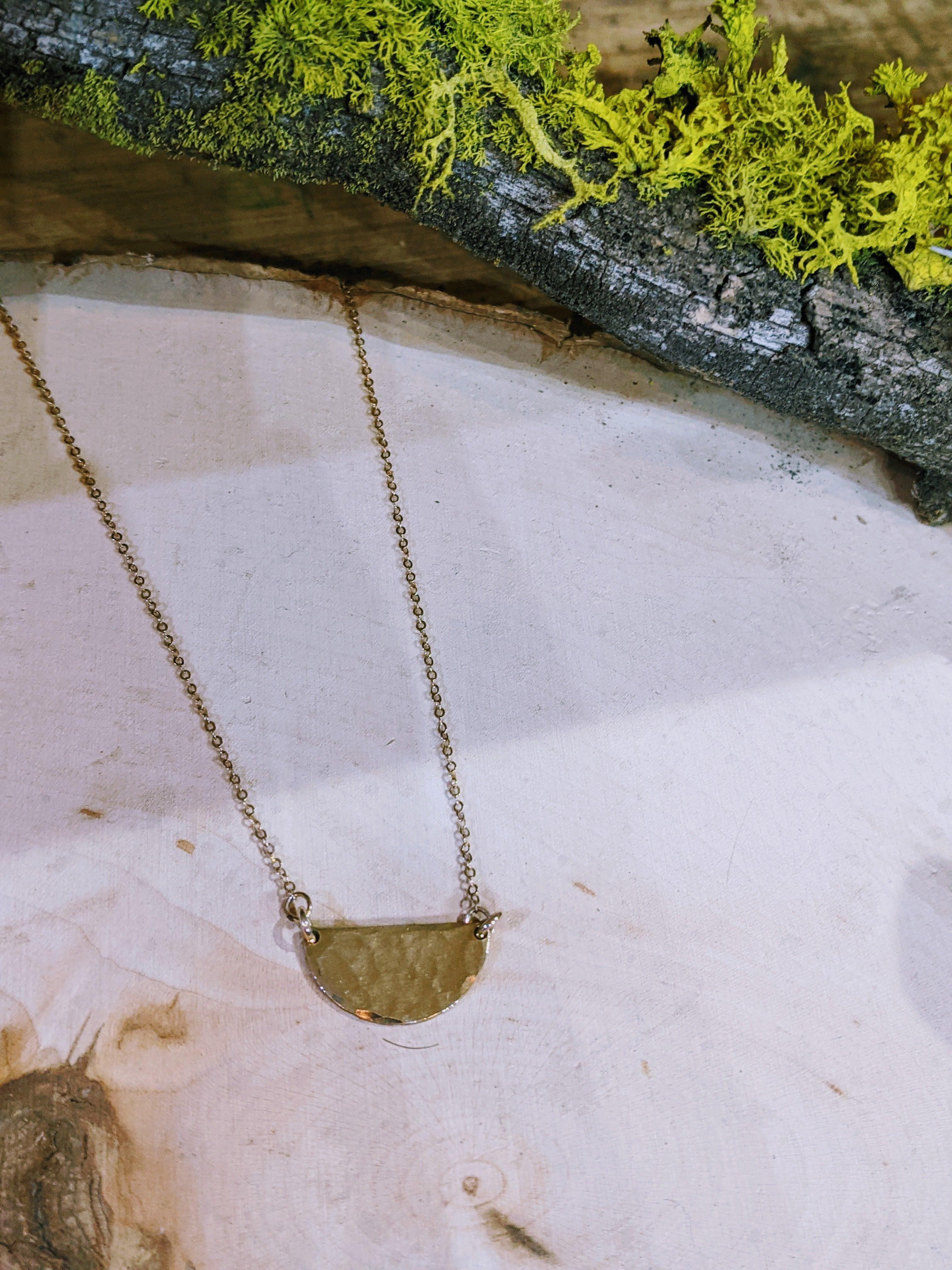 Half Moon Necklace - Nashelle