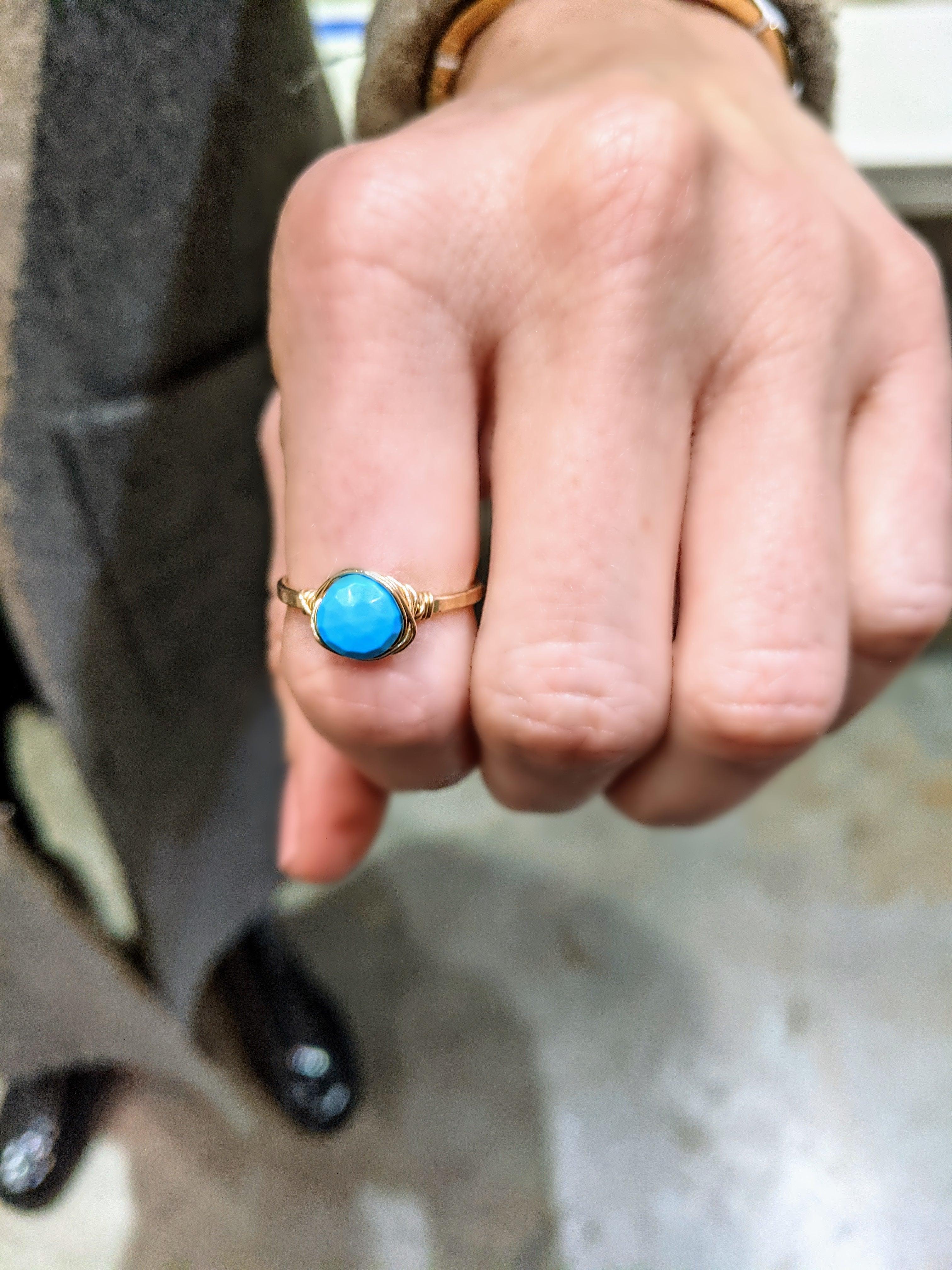 Wire Wrapped Ring - Nashelle