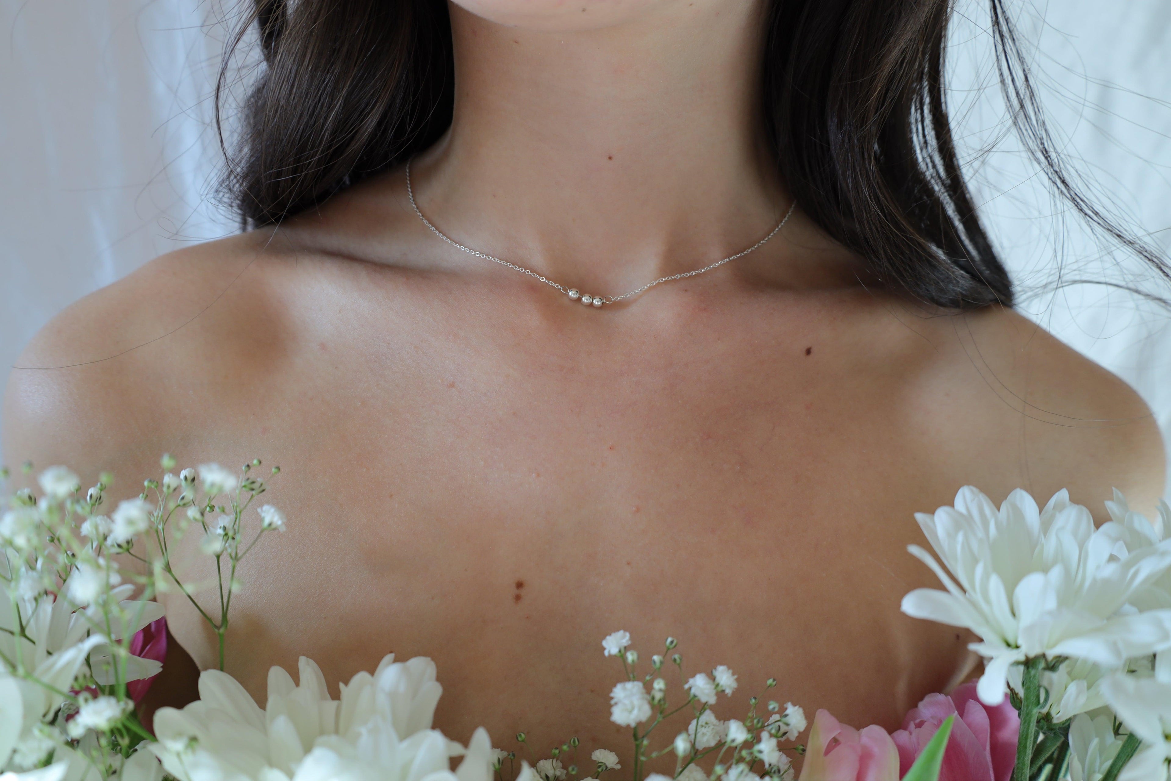 Muse Three Dot Necklace - Nashelle