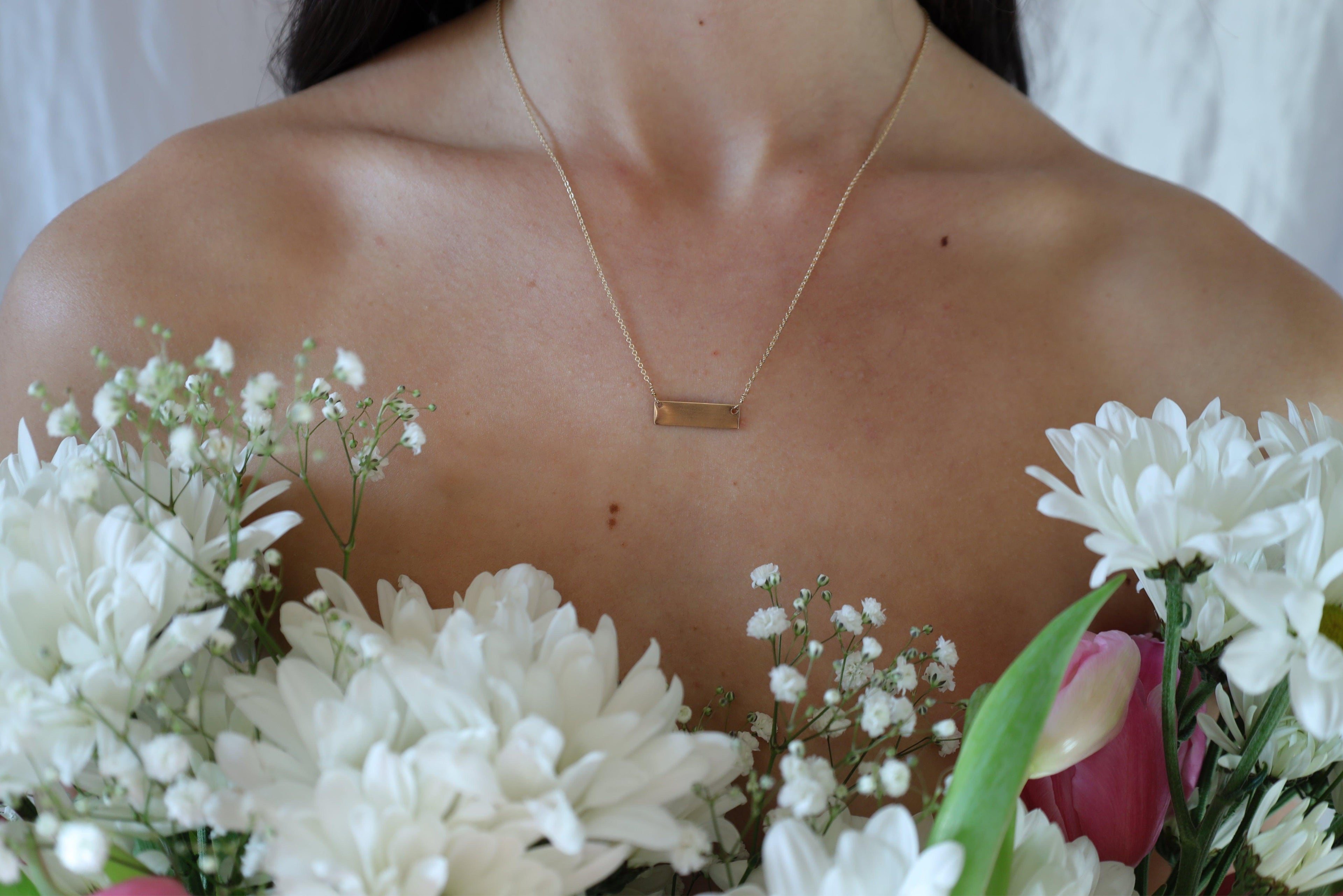 Short Bar Necklace - Nashelle