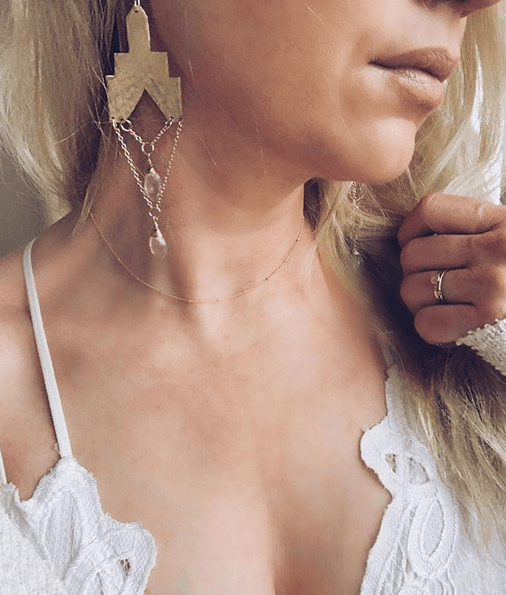 Tiny Dot Necklace - Nashelle