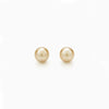 Champagne South Sea Pearl Studs - Nashelle
