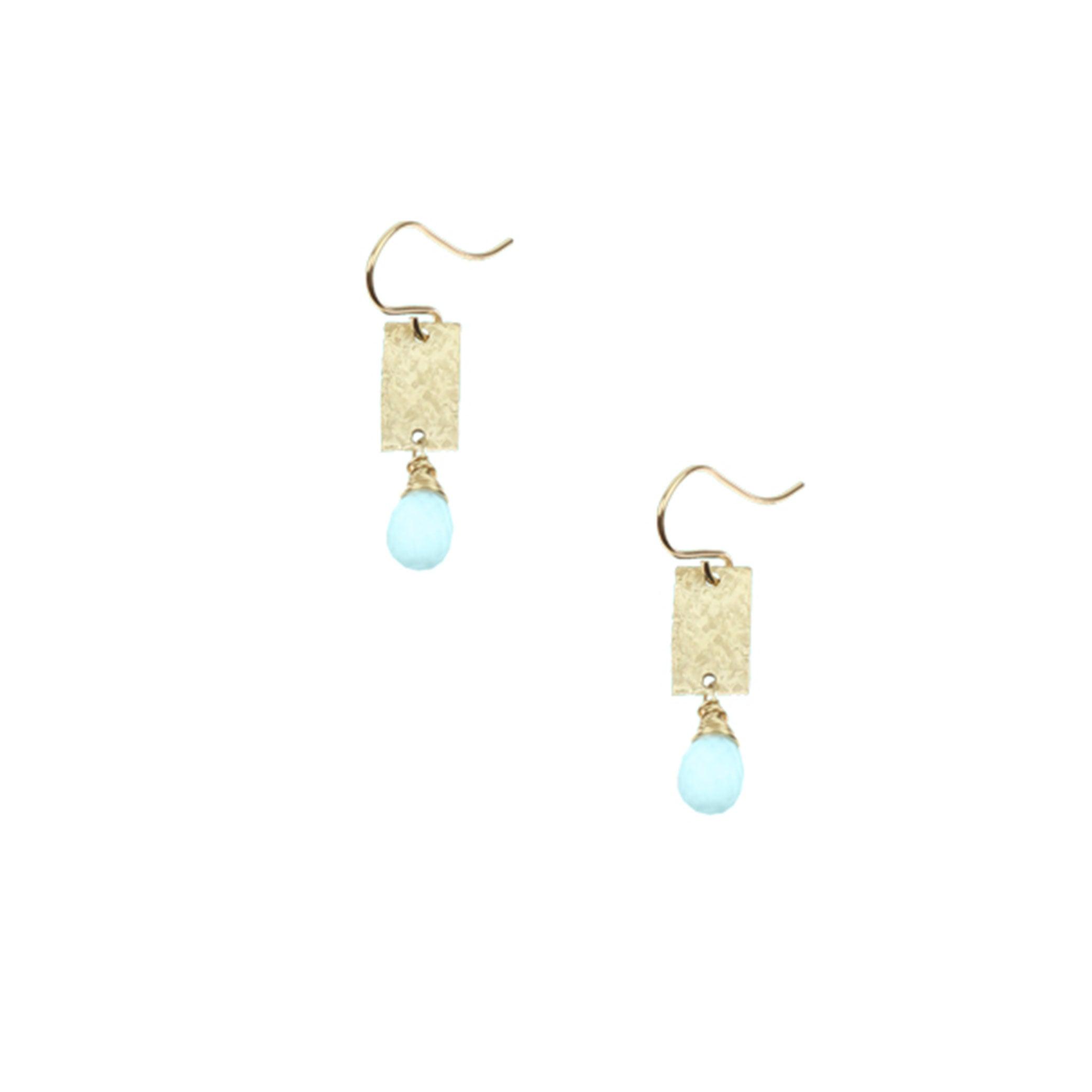 Stone Drop Earrings - Nashelle