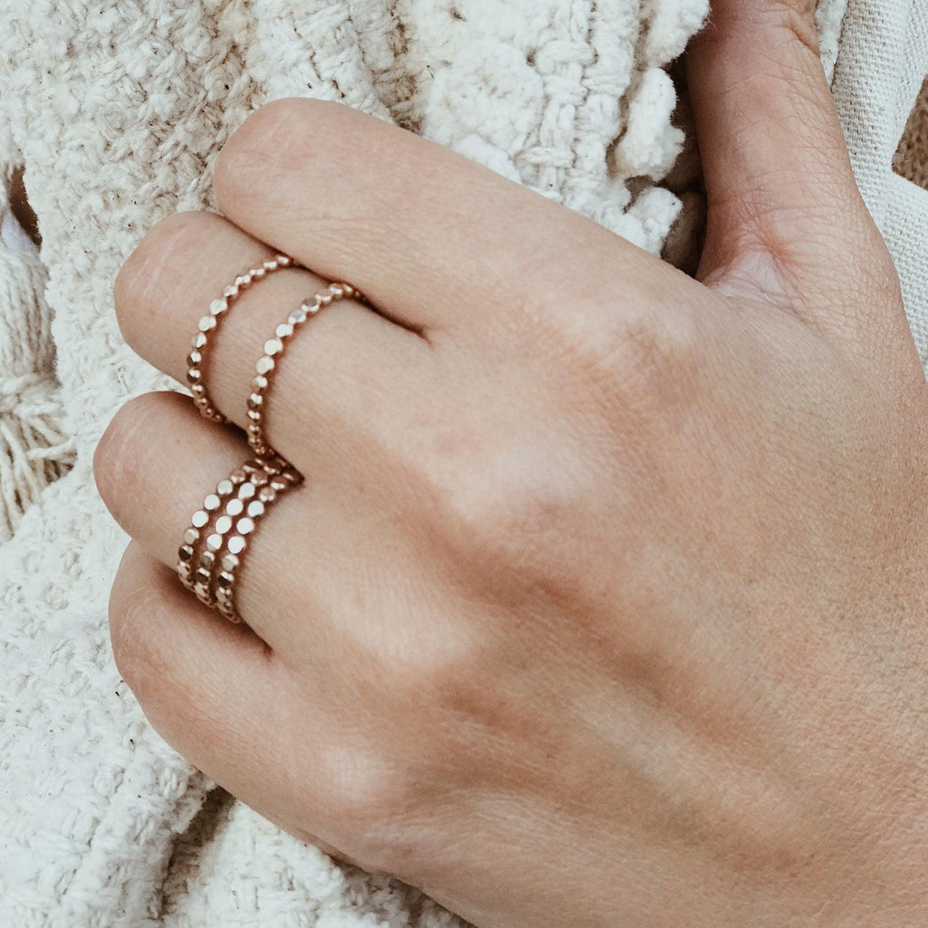 Dot Stacker Ring - Nashelle