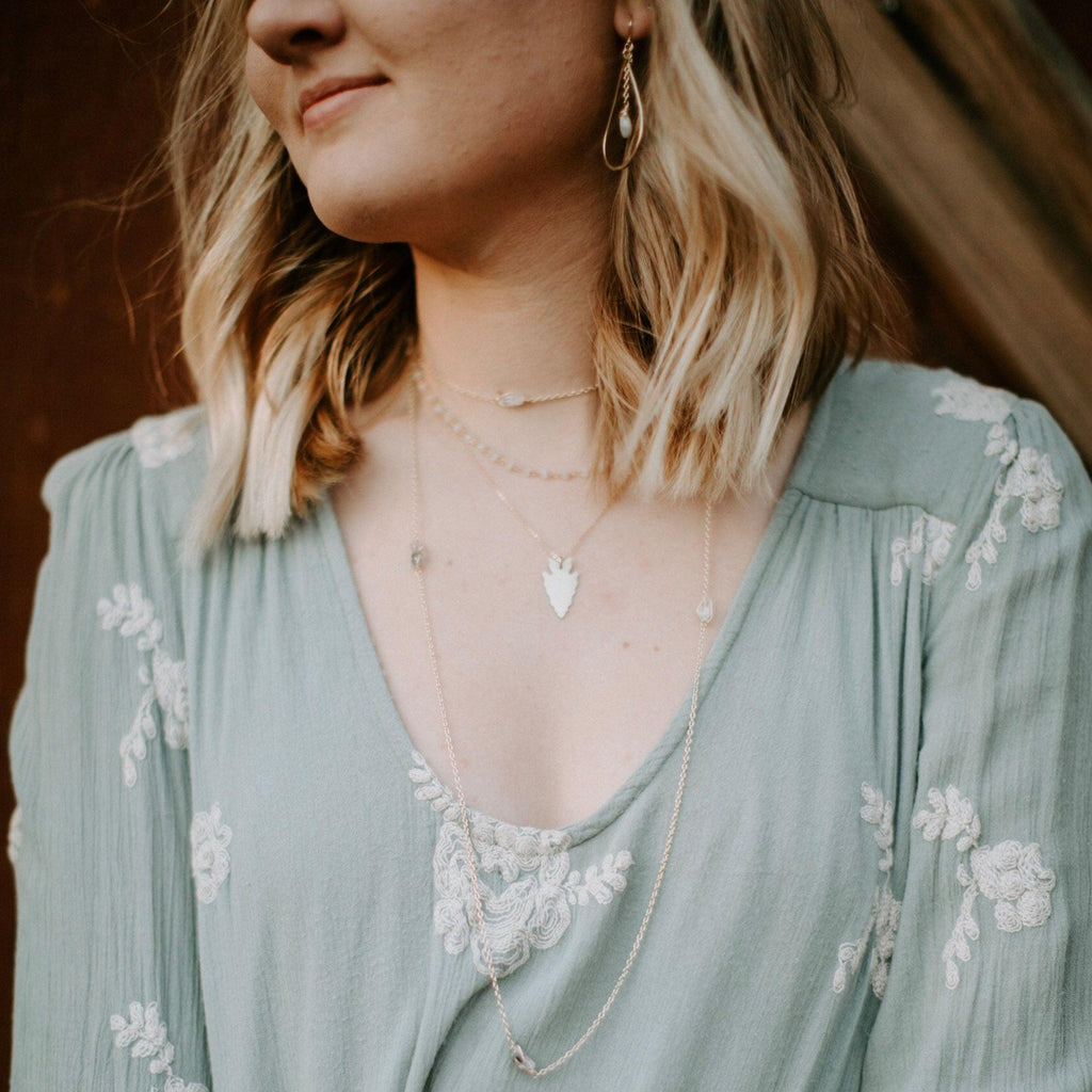 Arrowhead Pendant Necklace - Nashelle