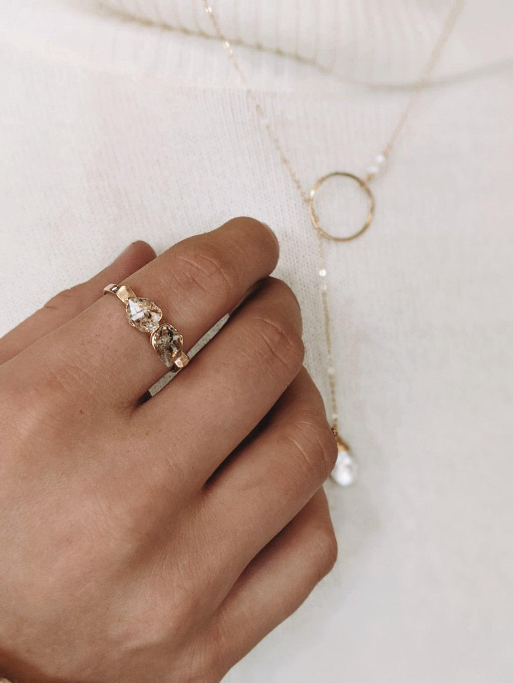 Herkimer Diamond Ring - Nashelle