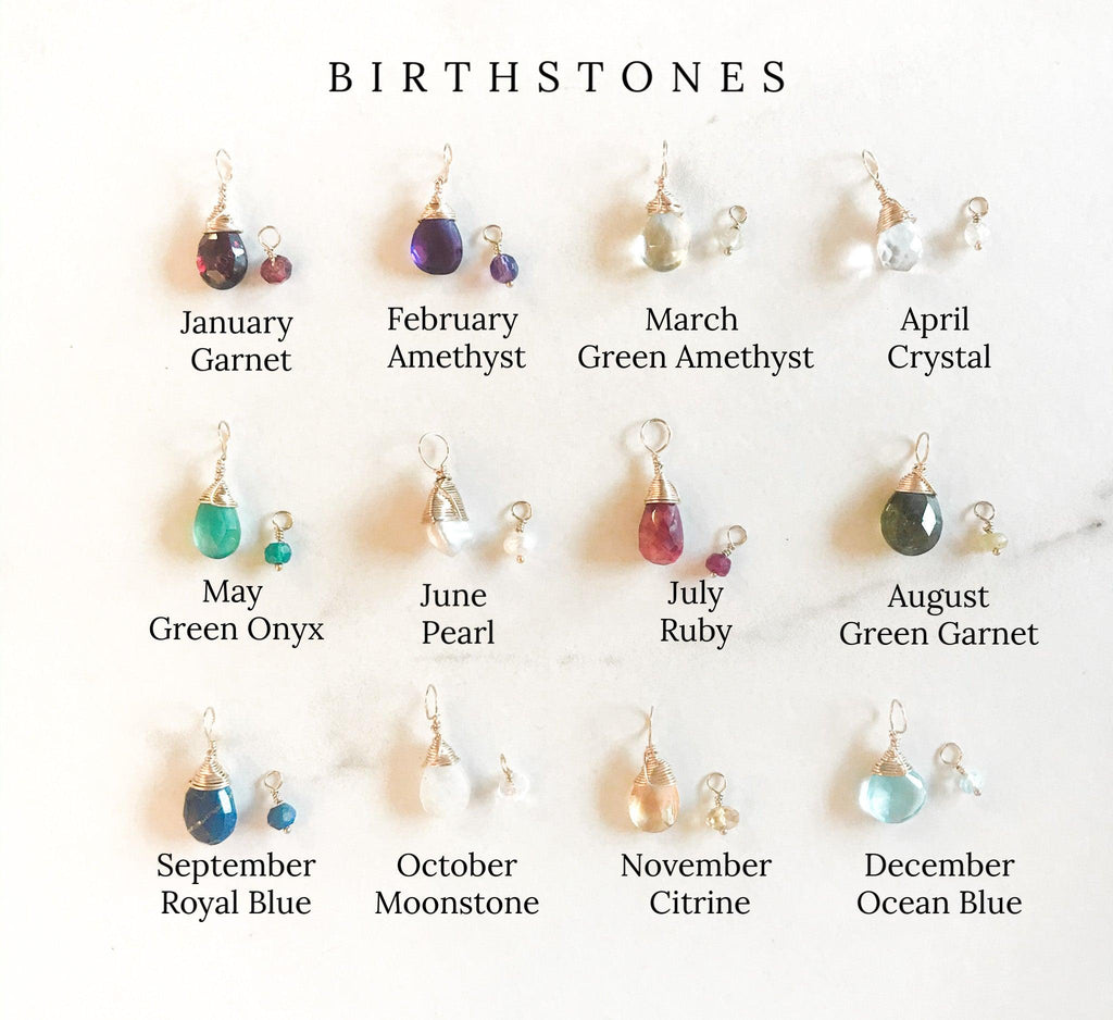Birthstone Necklace - Nashelle