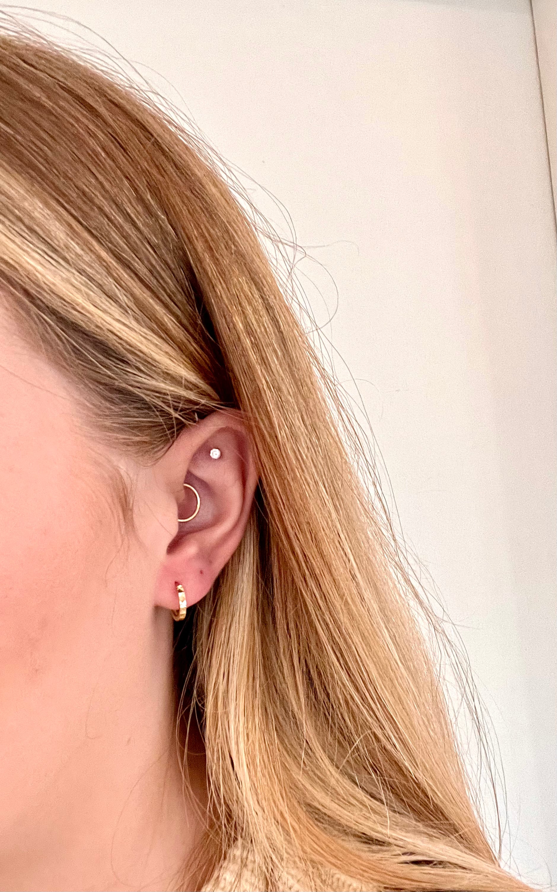 Diamond Cut Huggies - Nashelle