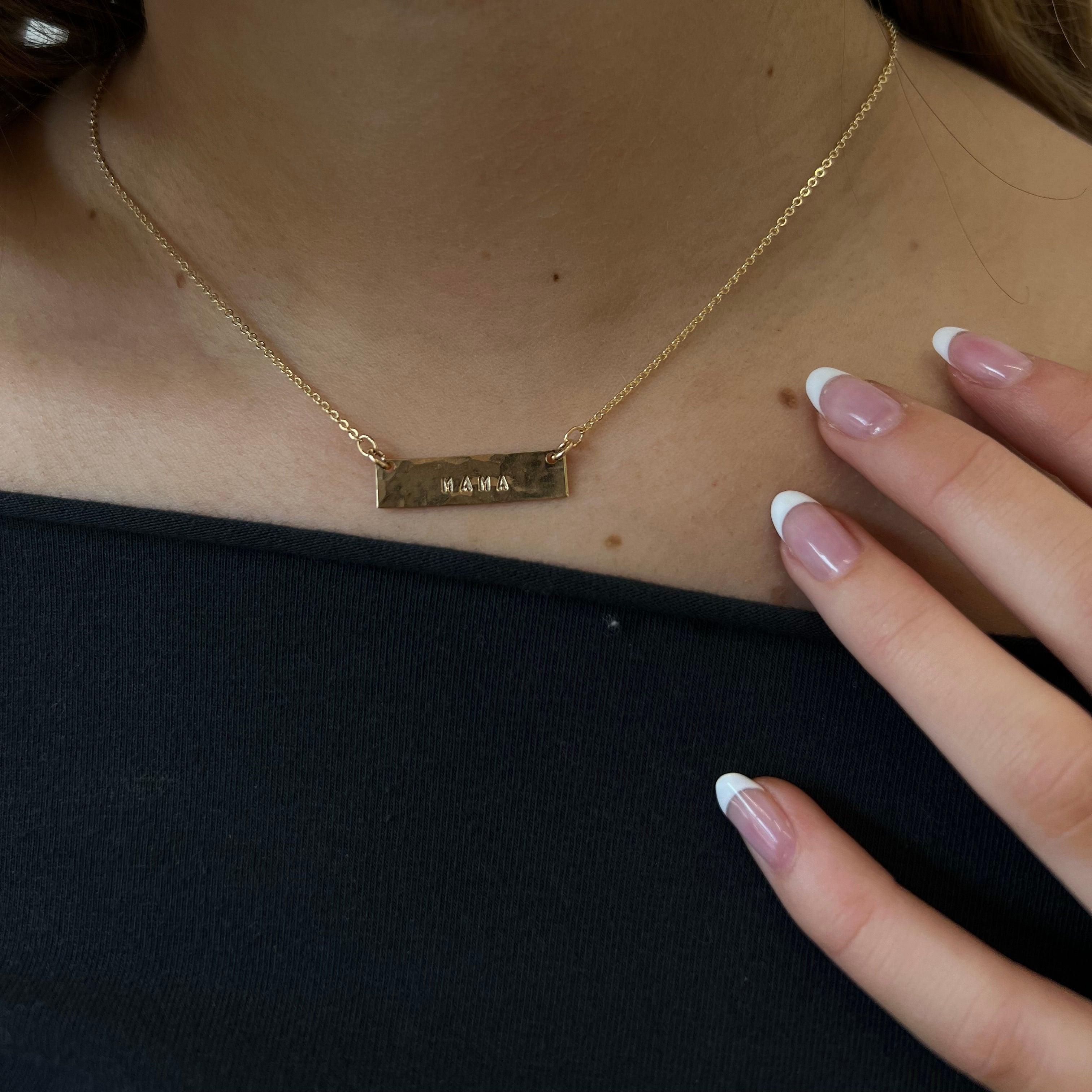 Mama Bar Necklace - Nashelle