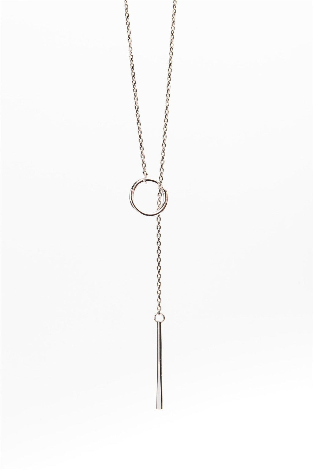 HARLOW Heather Lariat Necklace - Nashelle