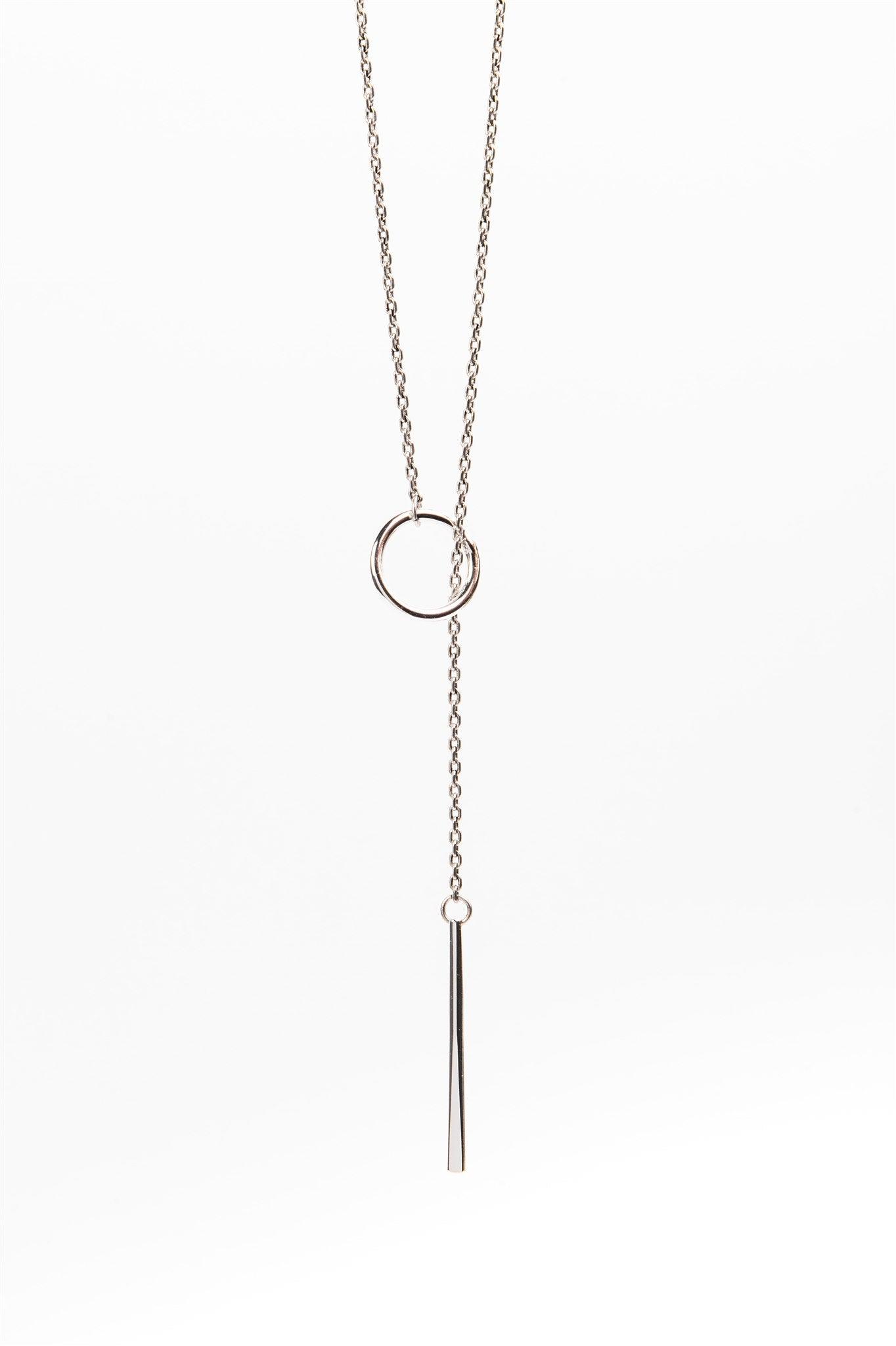 HARLOW Heather Lariat Necklace - Nashelle