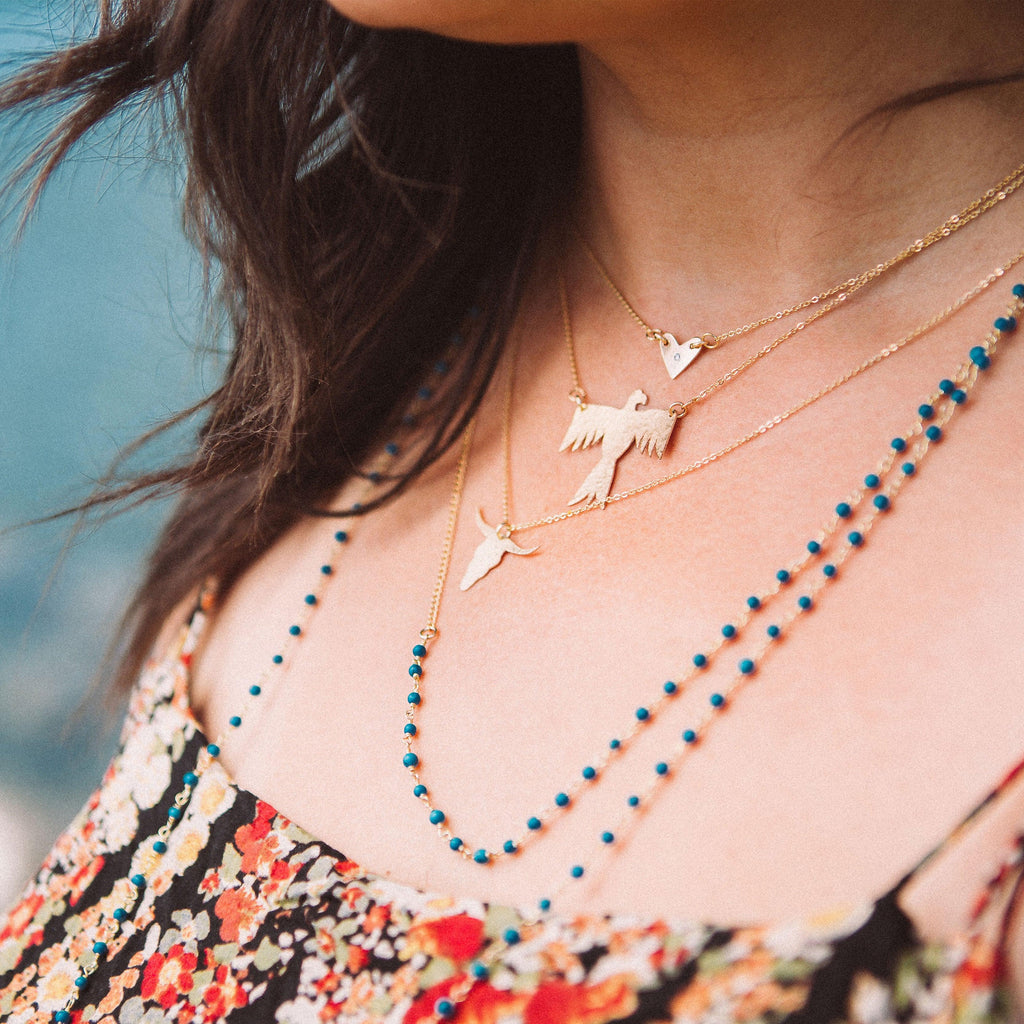 Rising Phoenix Necklace - Nashelle