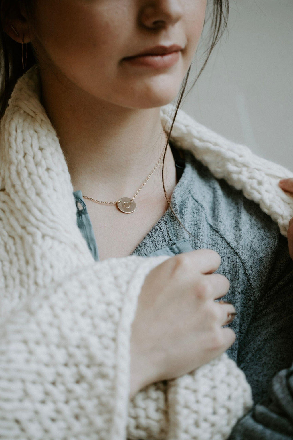 Classic Coin Split Chain Necklace - Nashelle