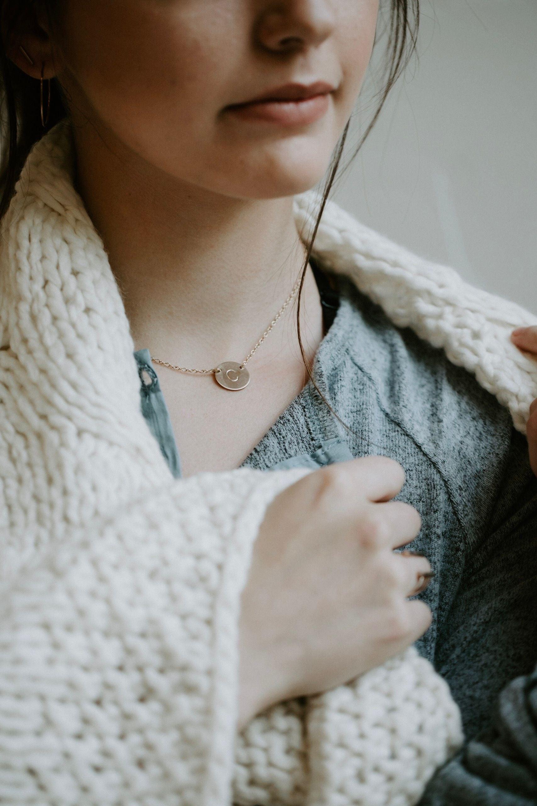 Classic Coin Split Chain Necklace - Nashelle