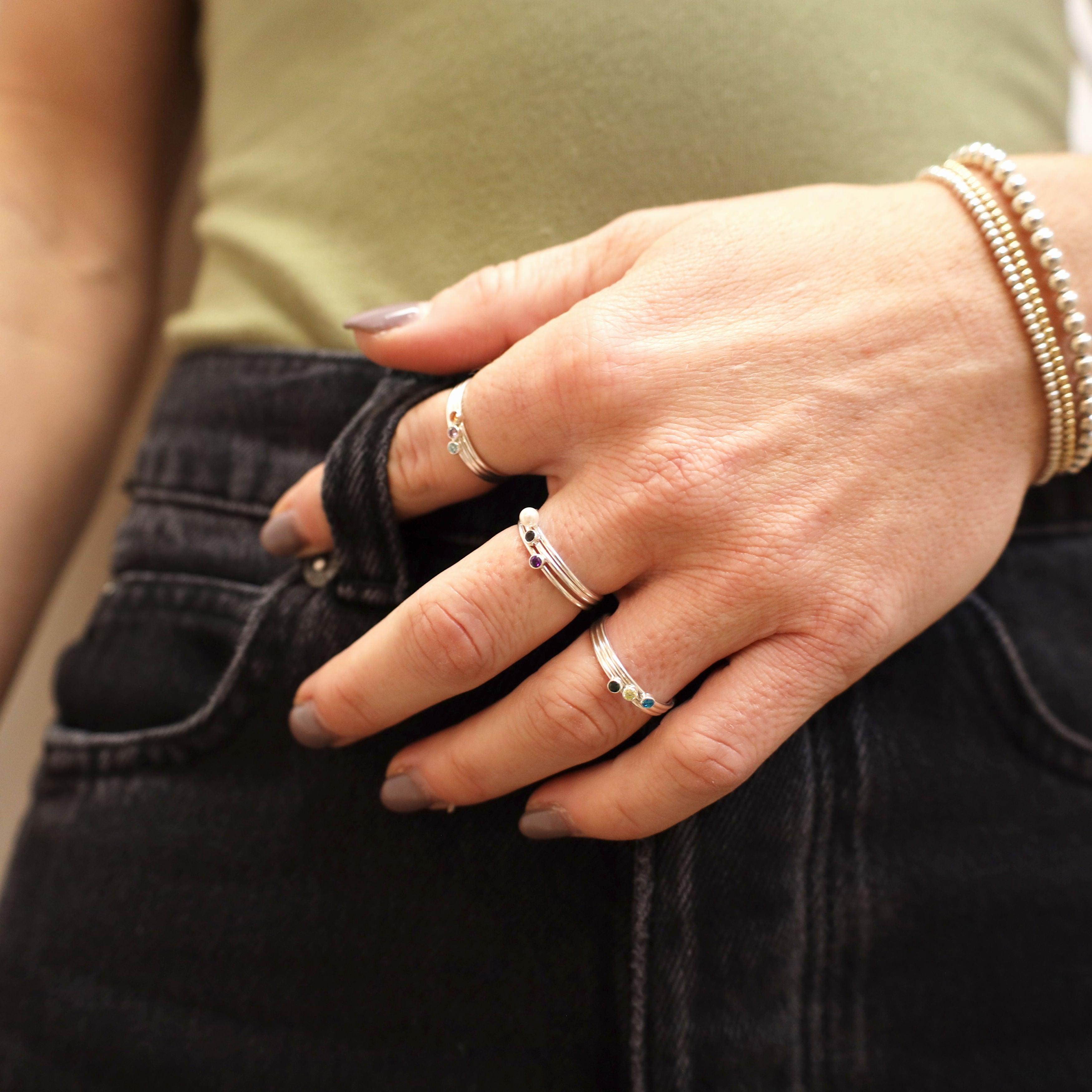 Muse Stacking Rings - Nashelle