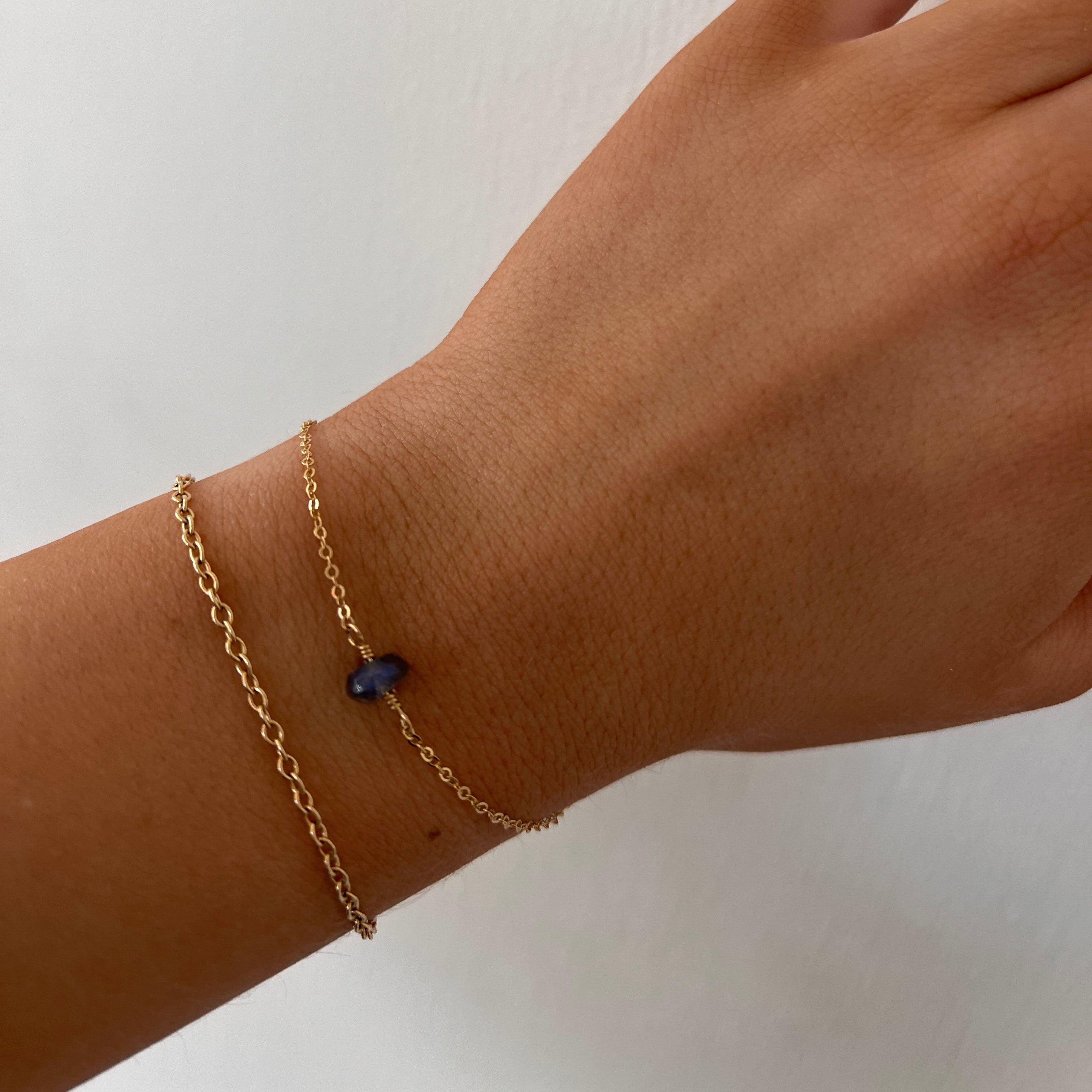 Dainty Stone Bracelet - Nashelle